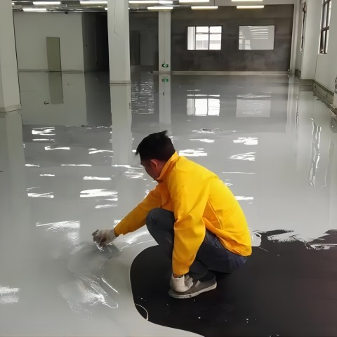 包头防腐防静电地坪,防腐防静电自流平地坪